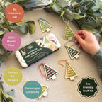 Stitched Christmas Tree Decoration Kit