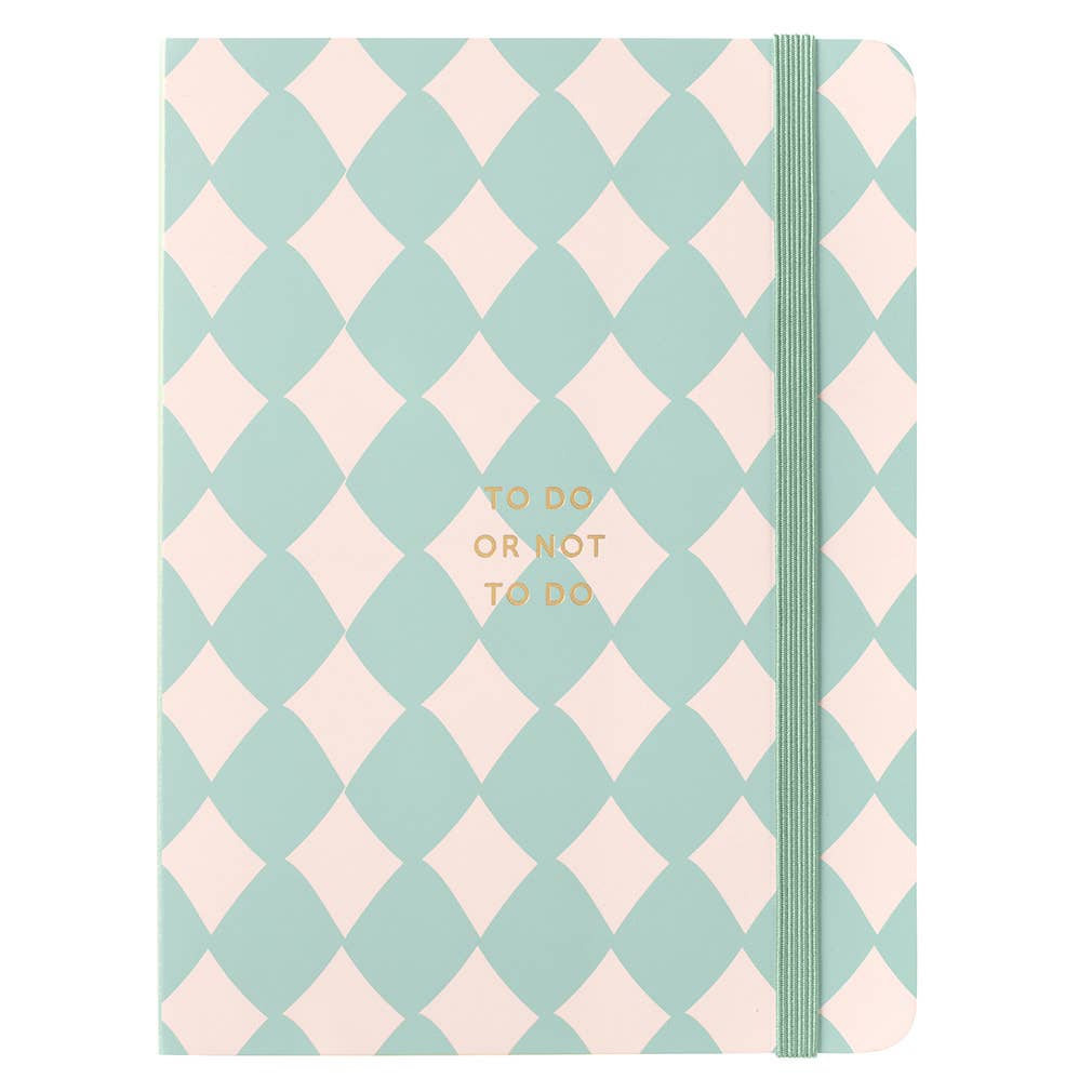 To Do Notes, Two Tear Off List Pads, Notebook, Harlequin