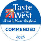 Taste of the West South West England award badge for 2021