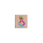 Odd Goose Wooden Double Sharpener: Blue