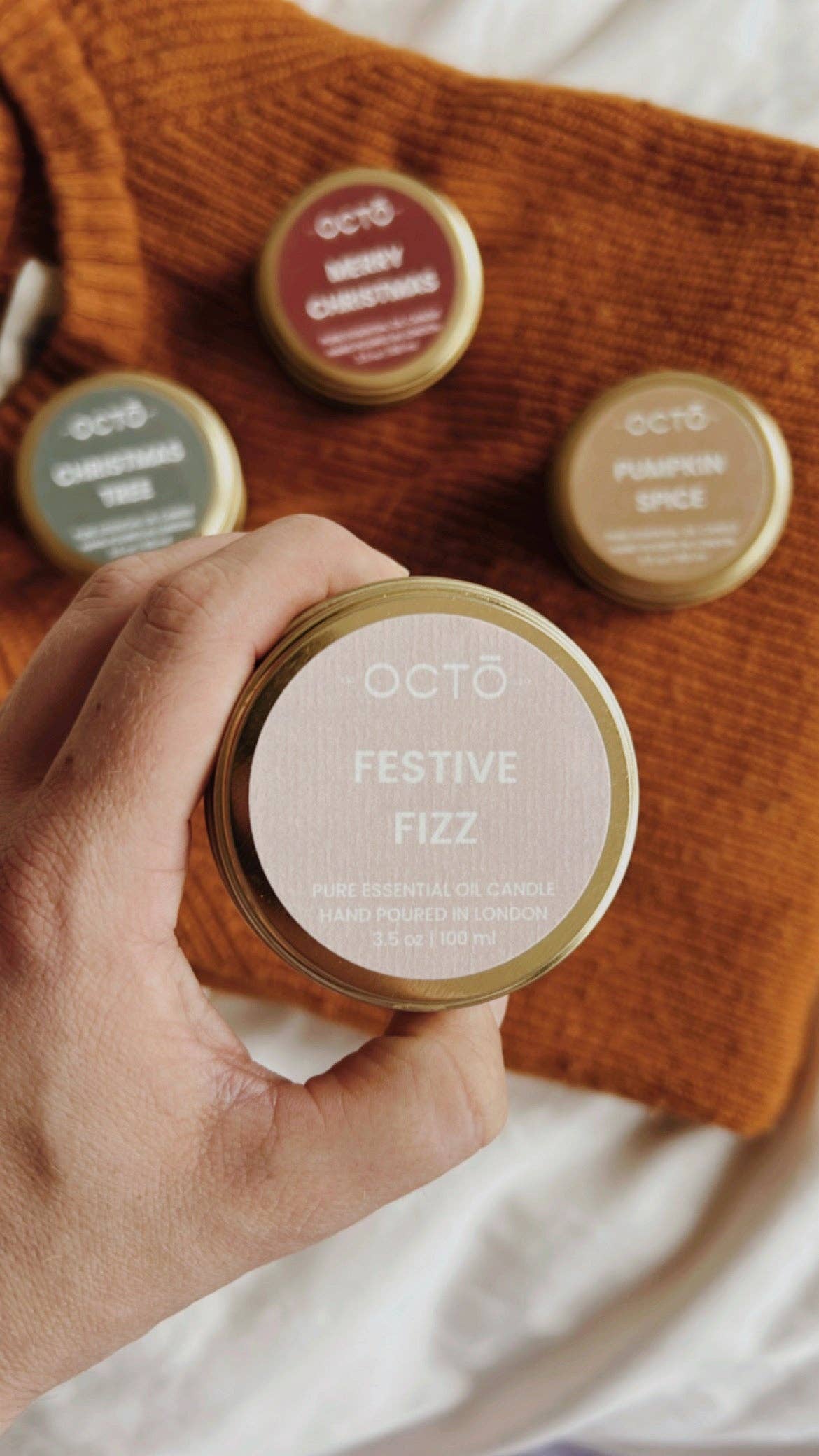 Festive Fizz Travel Candle Tin