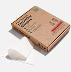 Laundry Detergent Sheets -  Pack of 64 (Plastic-Free): Naturally Scented