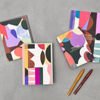Abstract Colourful Collage Palette Art Gift Wrap