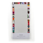 Border Illustrated Pattern Lined To-Do List Notepad PD-002