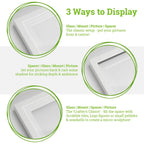 A4 Frame Picture Mount - for A5 (6" x 8") Image - By Nicola Spring: White - All Good Things