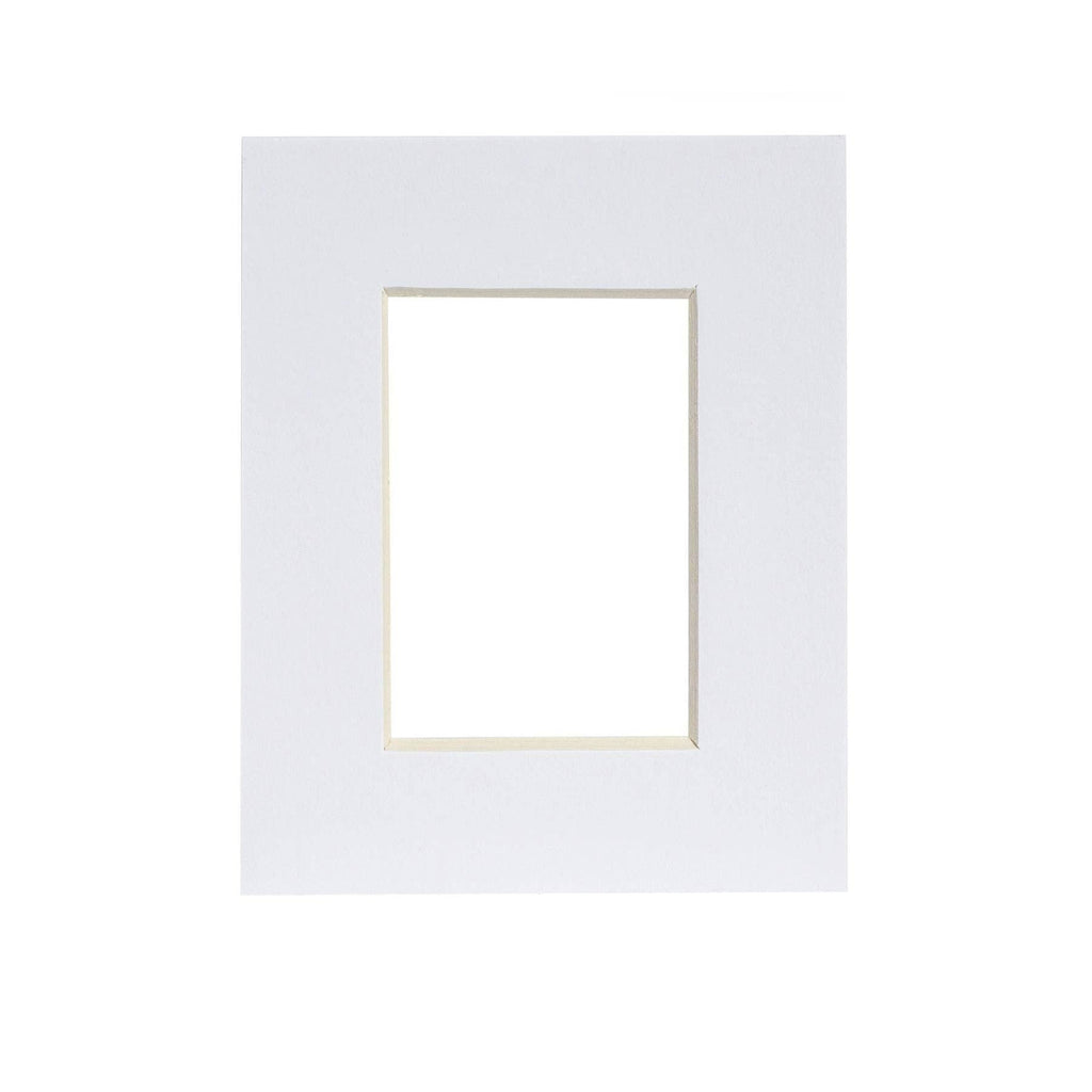 A4 Frame Picture Mount - for A5 (6" x 8") Image - By Nicola Spring: White - All Good Things