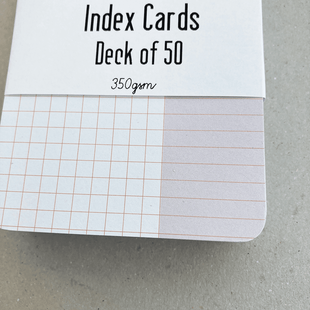 A7 Index Card – To Do Grid - All Good Things