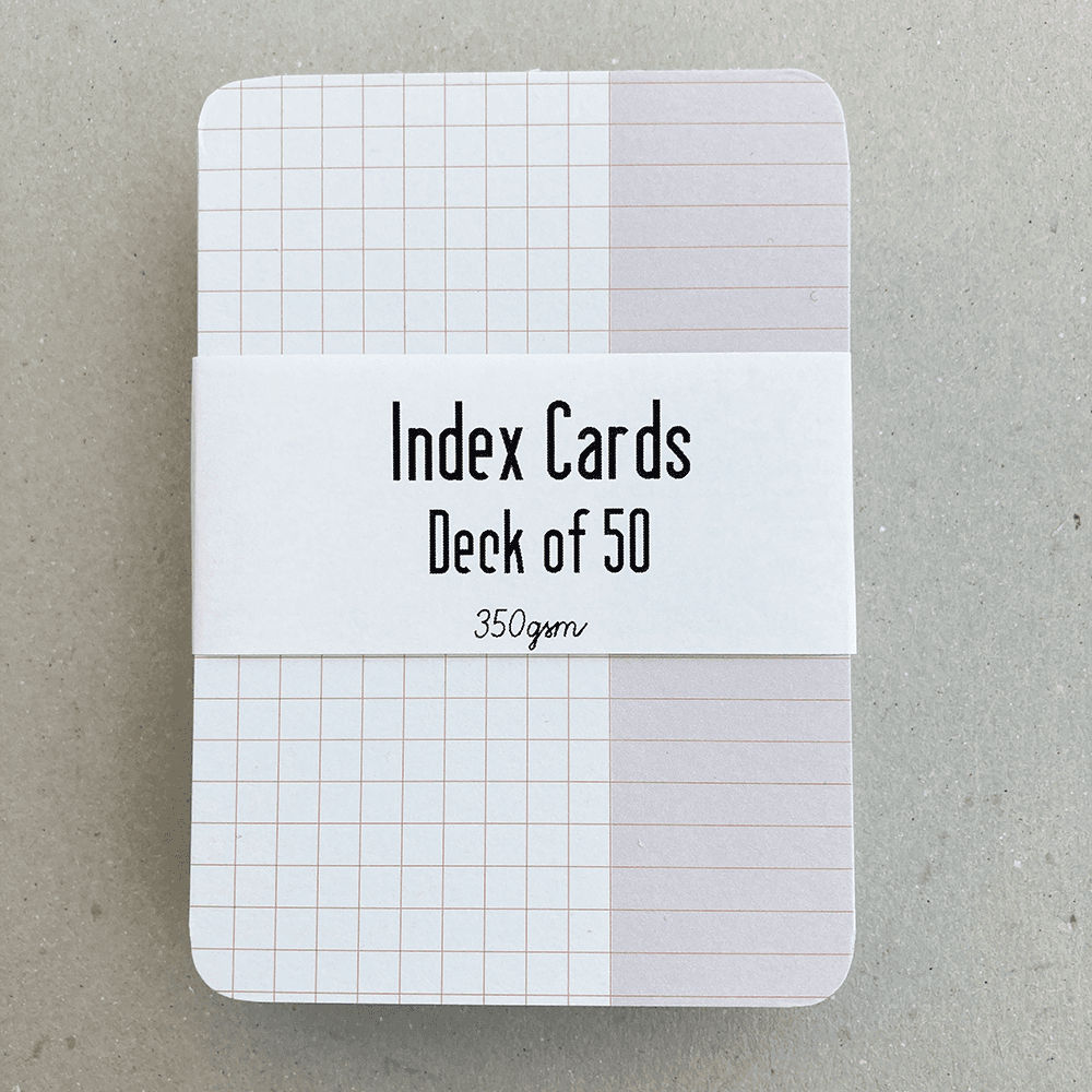 A7 Index Card – To Do Grid - All Good Things