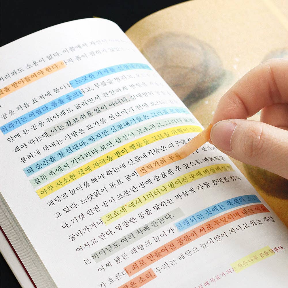 Iconic Index Long Highlighter Strips: Blossom