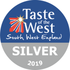 Taste of the West South West England Silver 2019 award badge