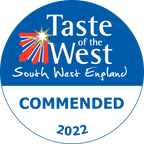 Taste of the West South West England commendation badge for 2022