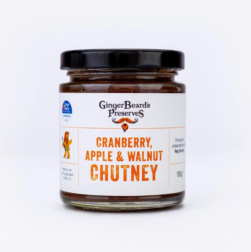 Cranberry Apple & Walnut Chutney