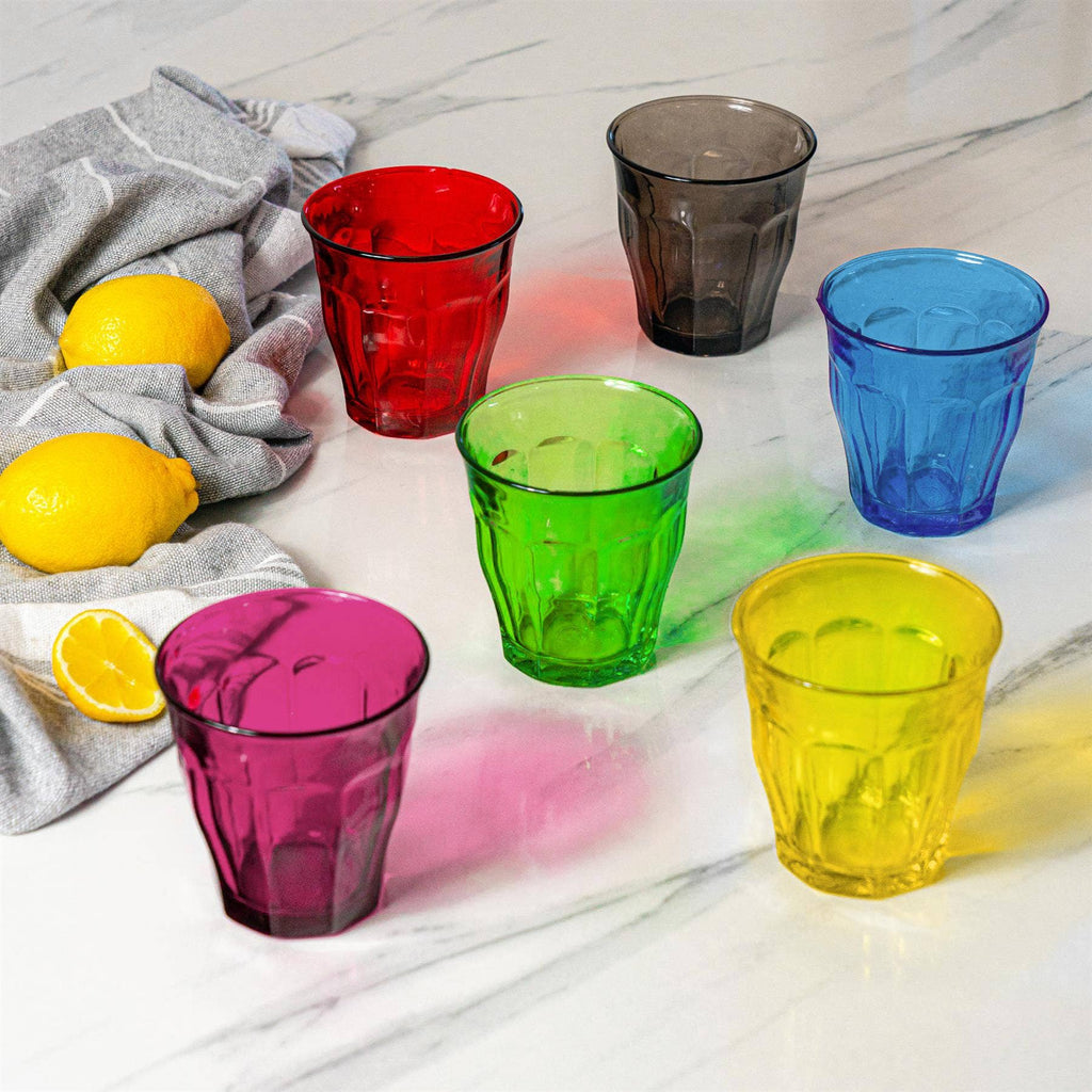 Pink Picardie Glass Tumbler (250ml)