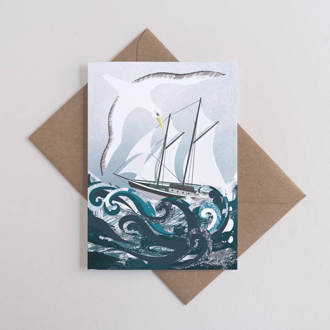 High Seas | Everyday greetings card | Seaside, maritime