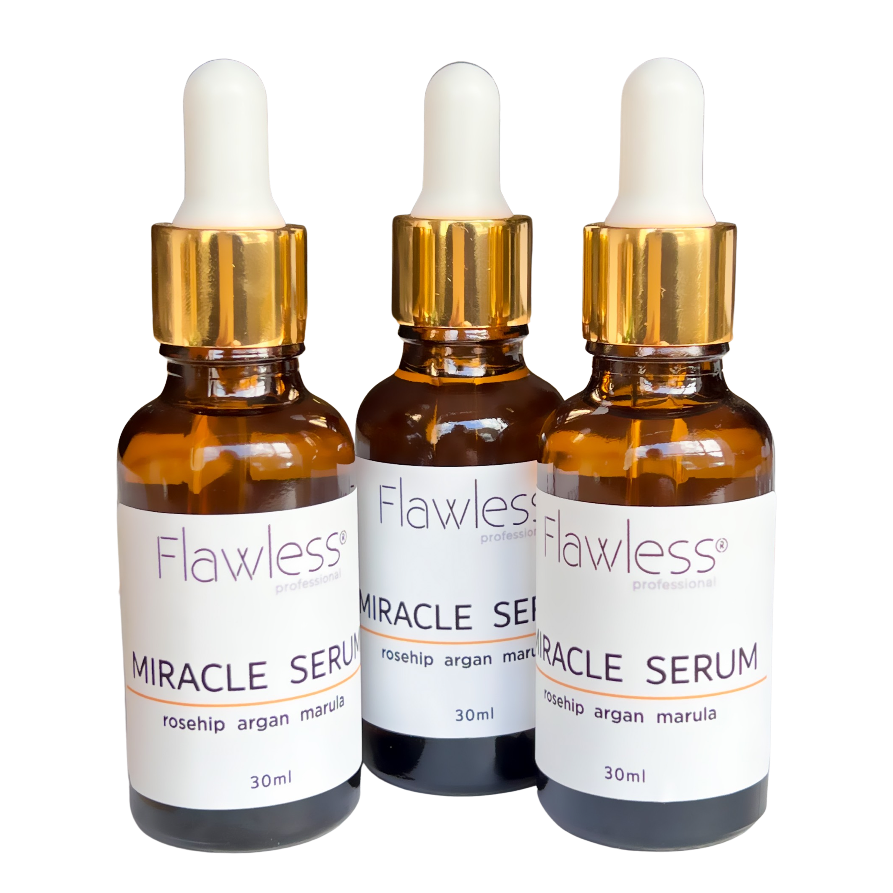 Miracle Face Serum - with rosehip, argan and marula oils: 30ml