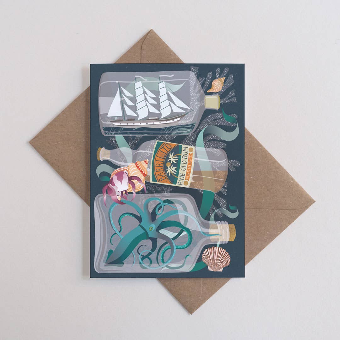 Barrilito | Everyday greetings card | Seaside, maritime - All Good Things