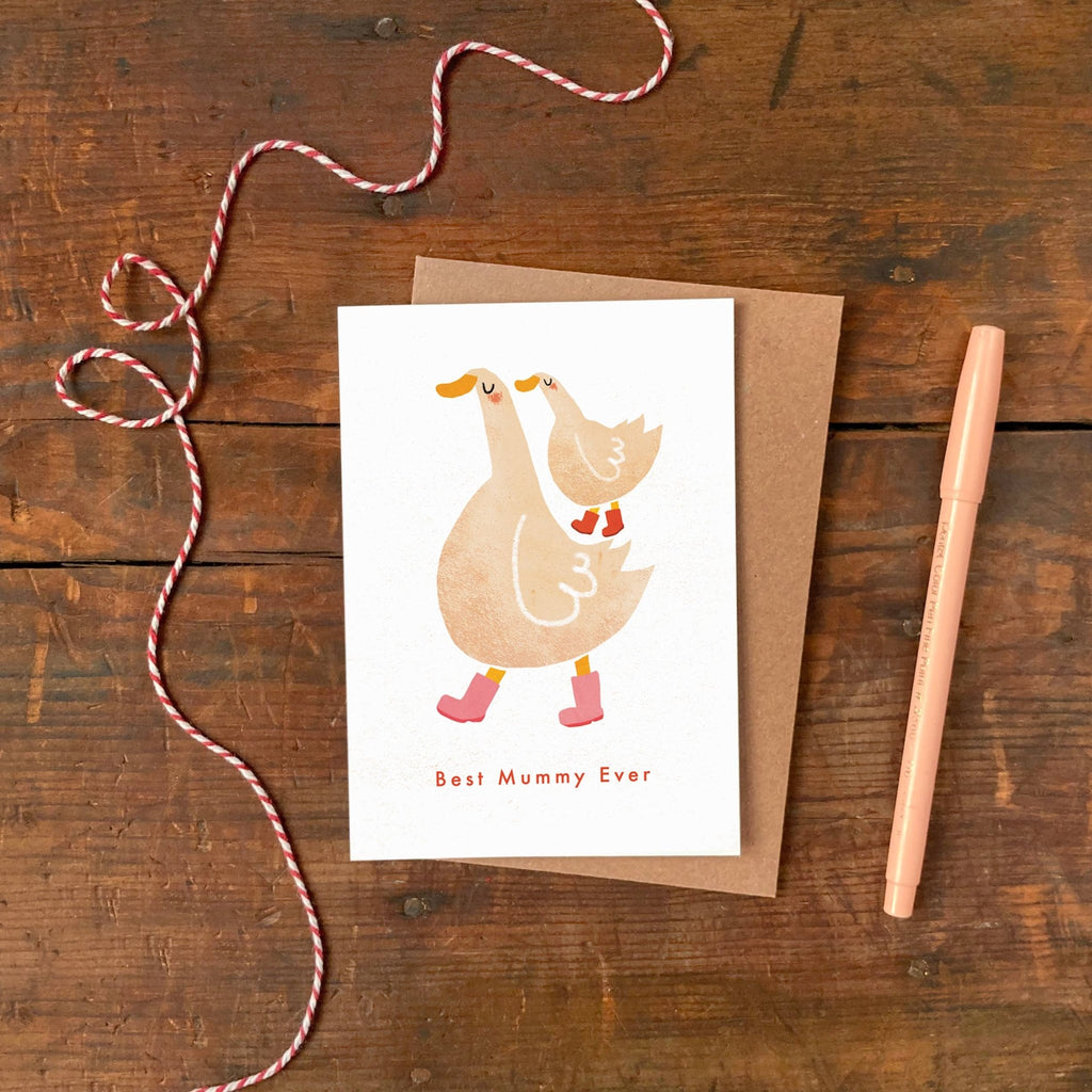 'Best Mummy Ever' Greeting Card | Cute Mother's Day Card - All Good Things
