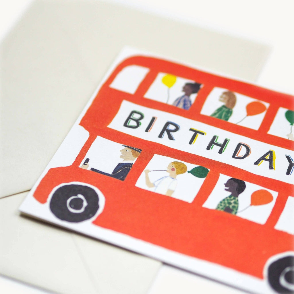 Birthday Bus Card - All Good Things