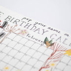 Birthday Calendar - All Good Things