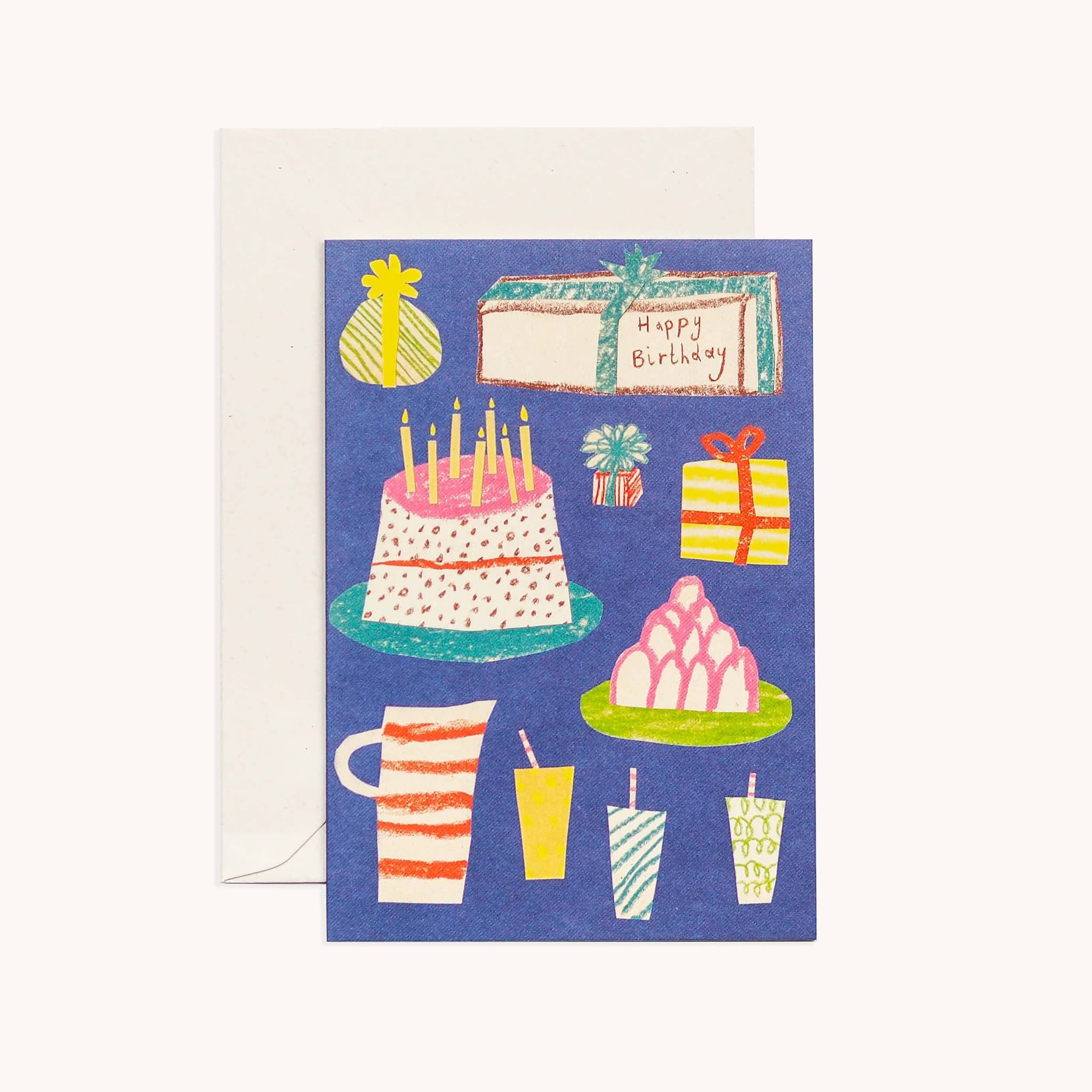 Bright Birthday Party Card - All Good Things