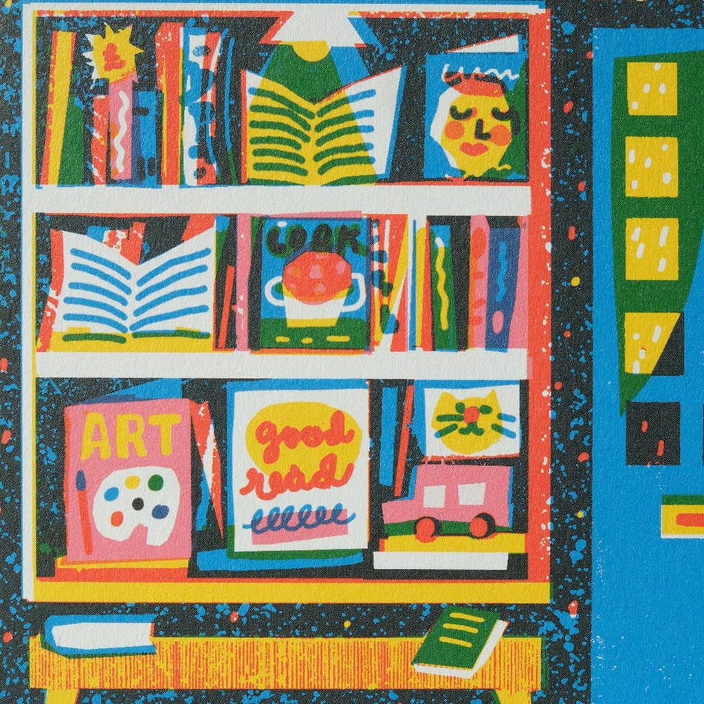 Book Shop Die Cut Card - All Good Things
