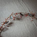 Brass Christmas Red Berry Garland - All Good Things
