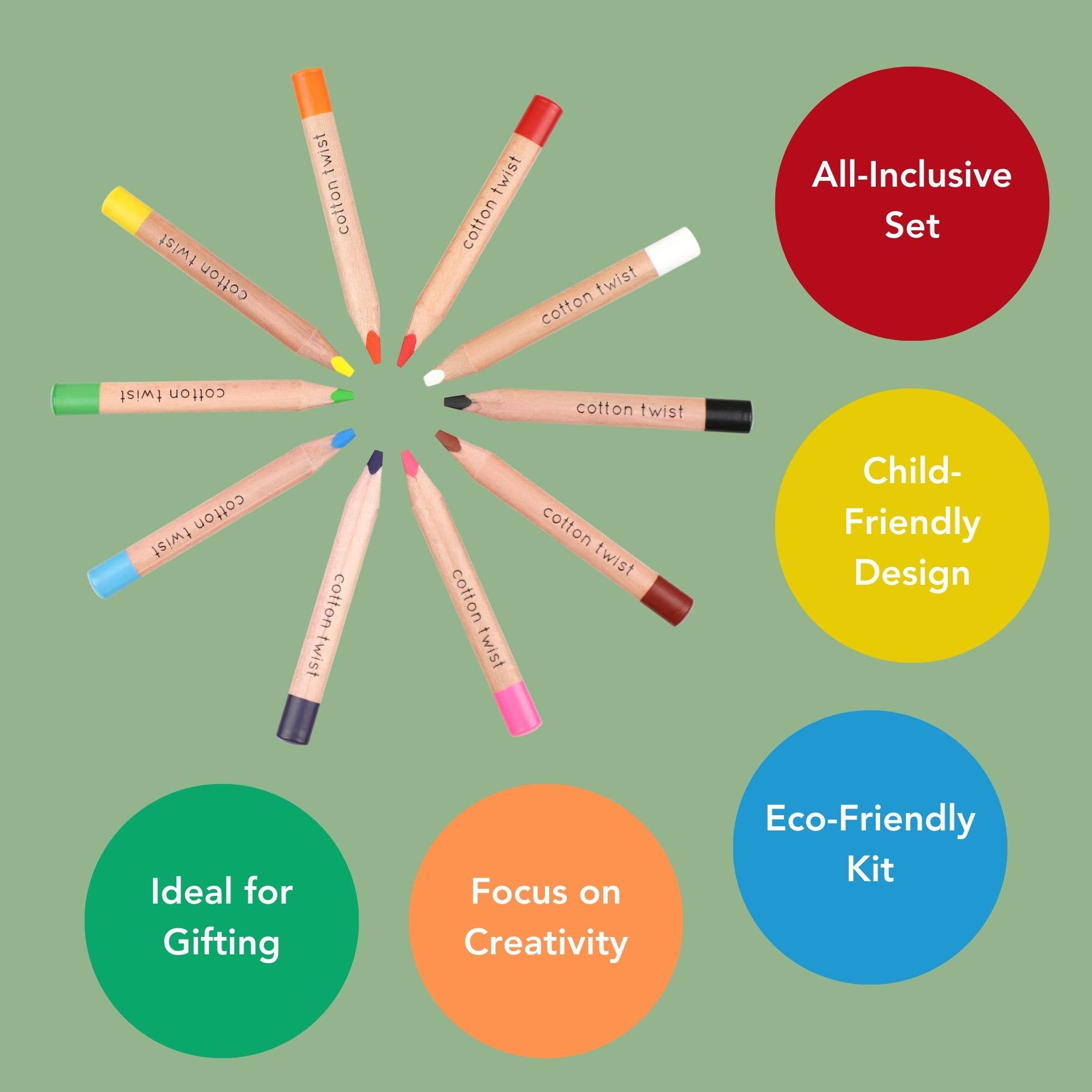 Bright Mix Watercolour Pencils Set - All Good Things