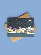 Bristol Clifton Suspension Bridge Christmas card: Biodegradable cello bag - All Good Things