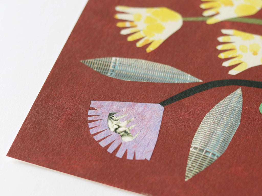 Burgundy Bouquet Print - All Good Things