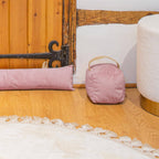 Velvet Draught Excluder -  Yellow