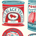 A3 Tins Collection Lisa Lockhart Riso Print