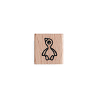 Odd Goose Wooden Double Sharpener: Blue