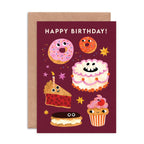 Cake Faces Birthday Card | Themed Greeting Card - All Good Things
