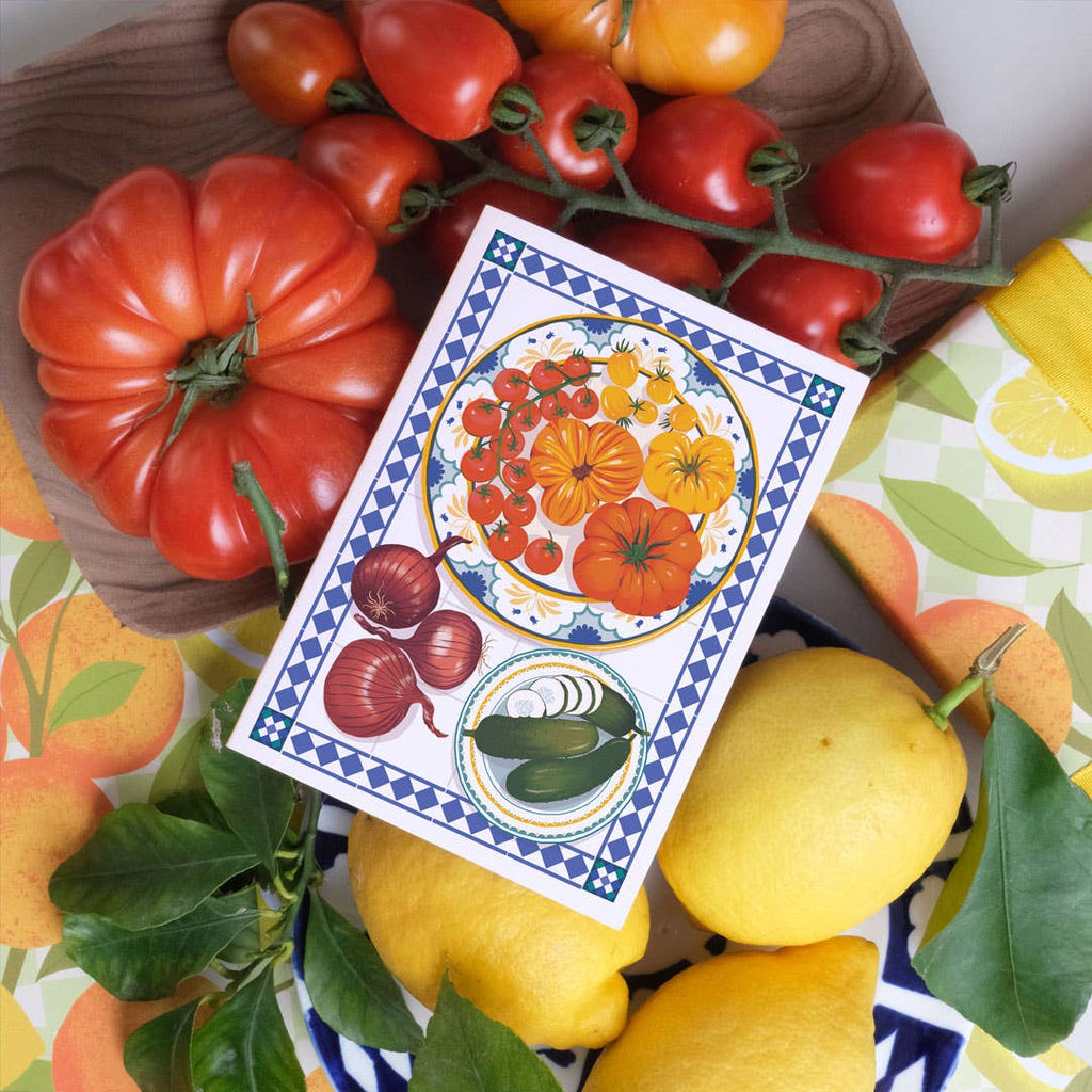 Tablescape - Vegetables | Everyday greetings card