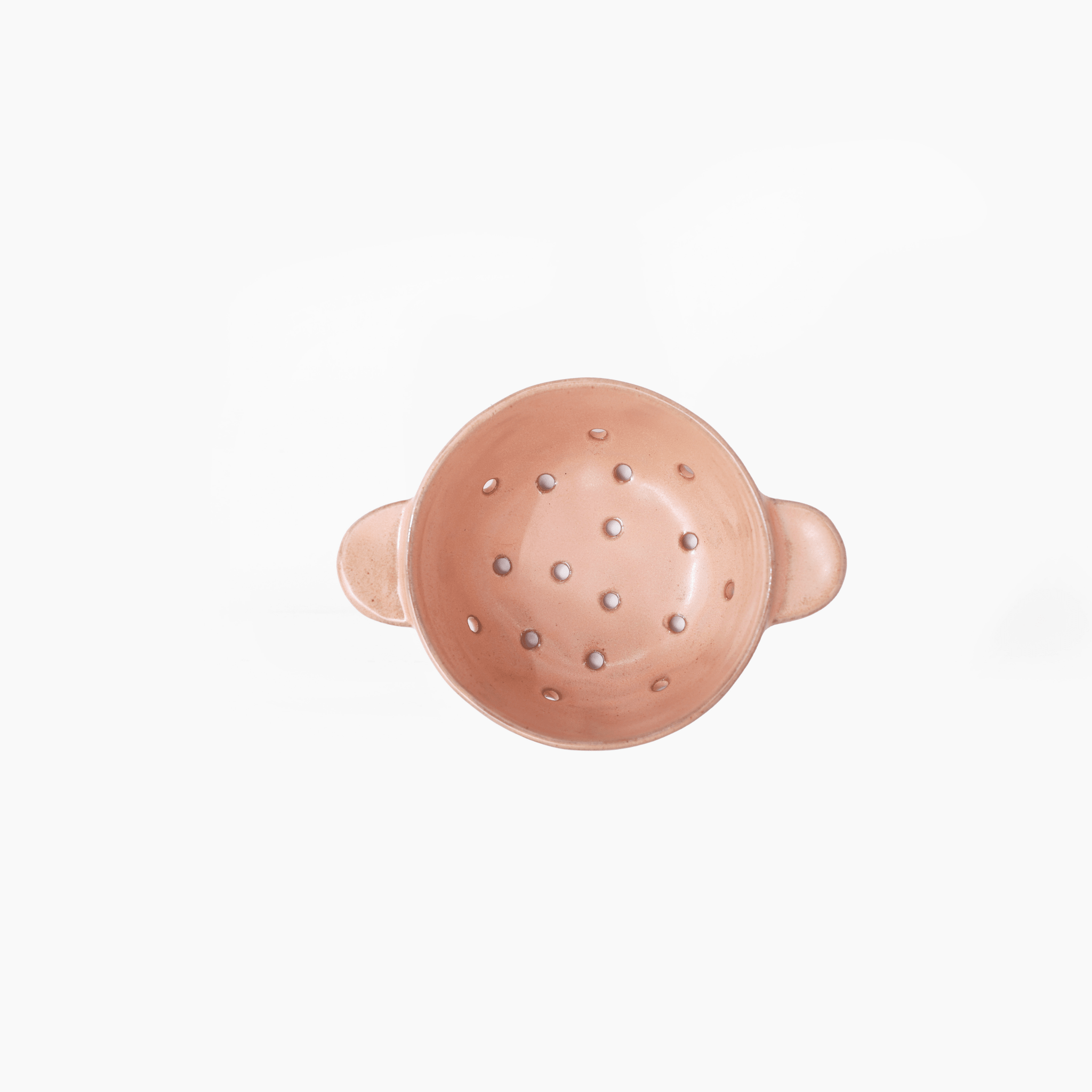 Ceramic Berry Bowl Colander | Pink - All Good Things