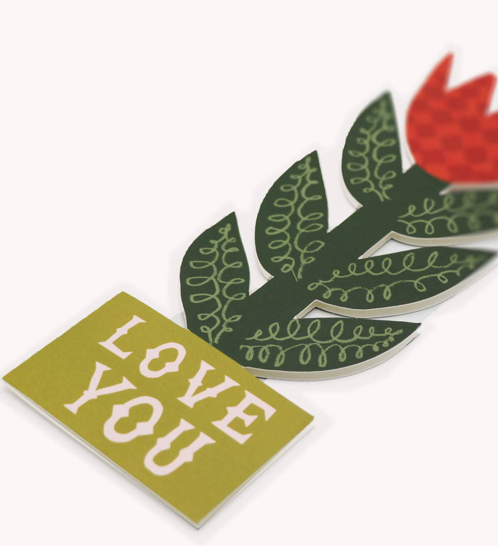 Checkerboard Lily, Love You Card - All Good Things