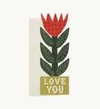 Checkerboard Lily, Love You Card - All Good Things