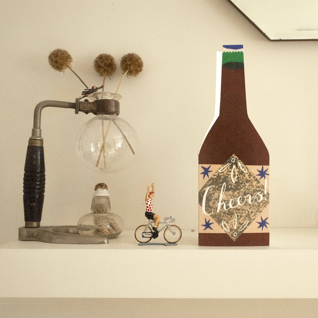 Cheers Bottle Shaped Card! - All Good Things