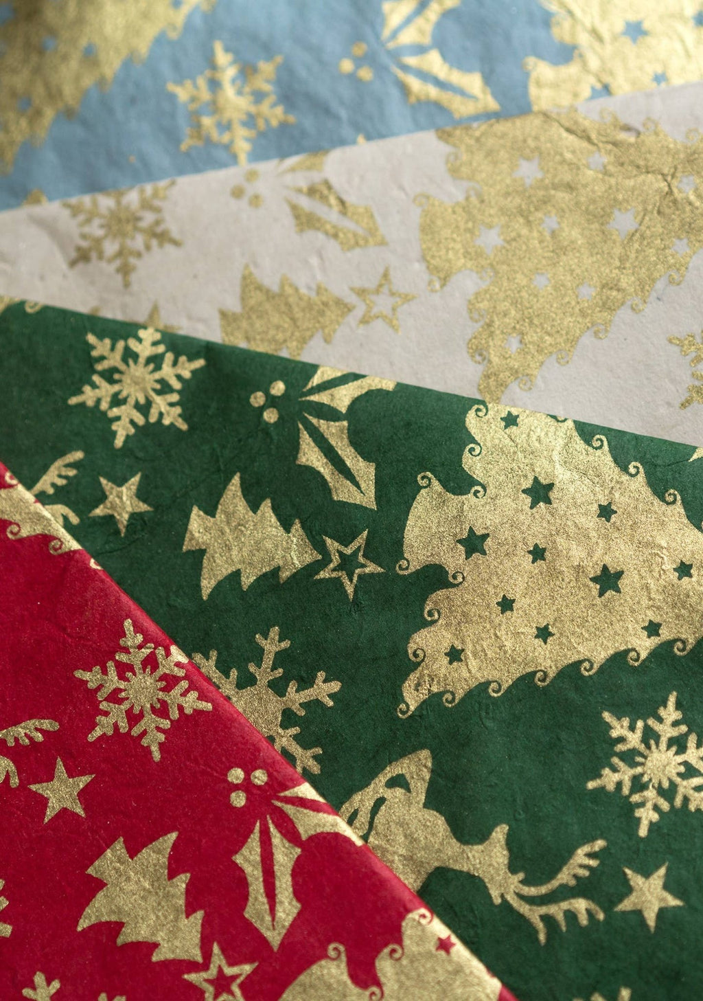 Christmas Lokta Paper Gift Wrap - All Good Things