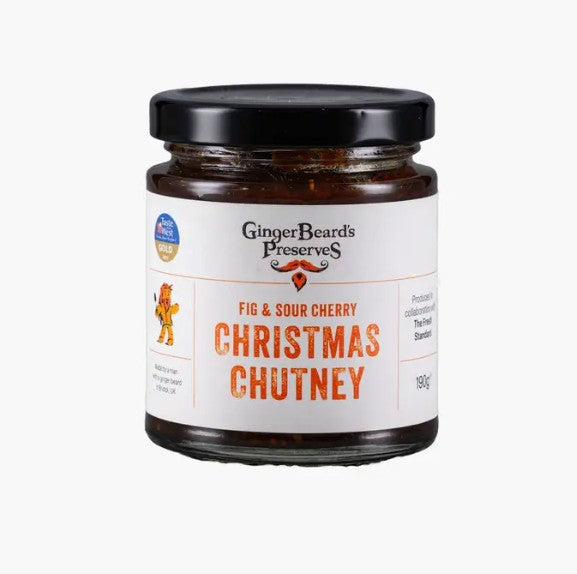 Fig & Sour Cherry Christmas Chutney