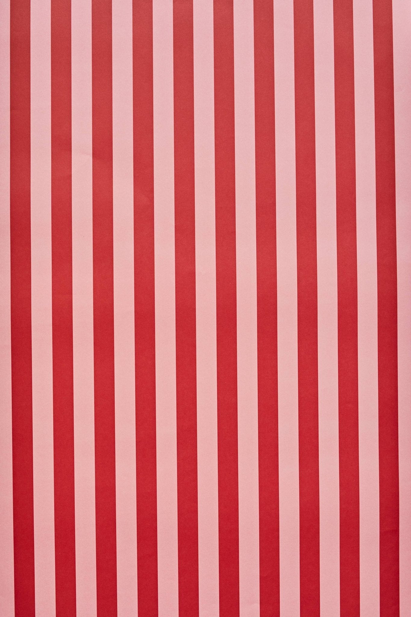 Classic Stripe Gift Wrapping Paper Red & Pink - All Good Things