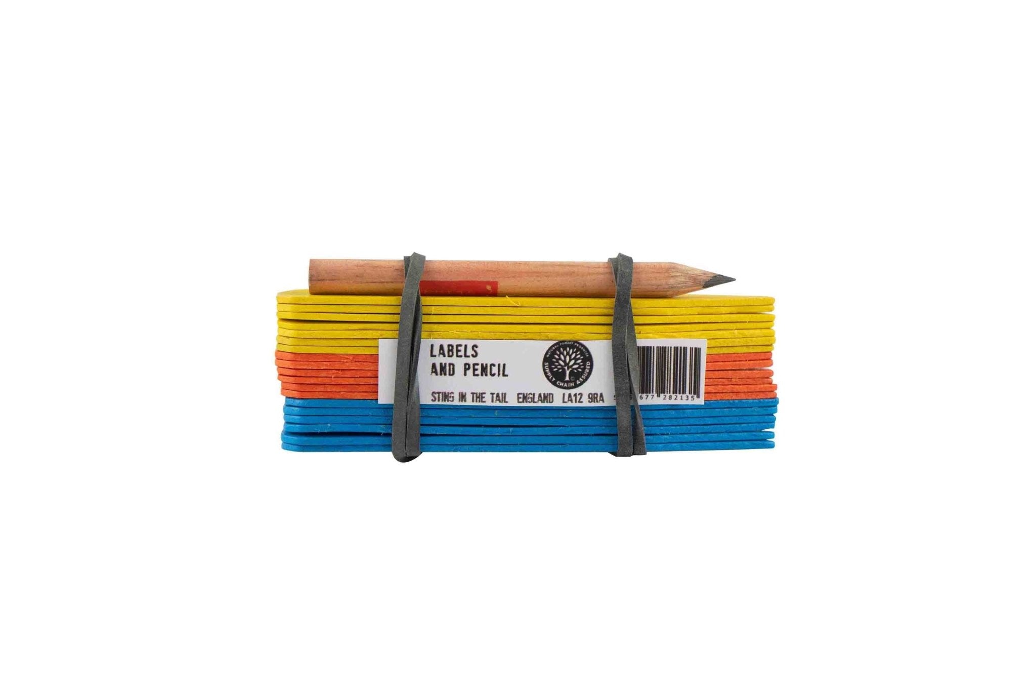 Colourful Wooden Plant Labels with Pencil - All Good Things