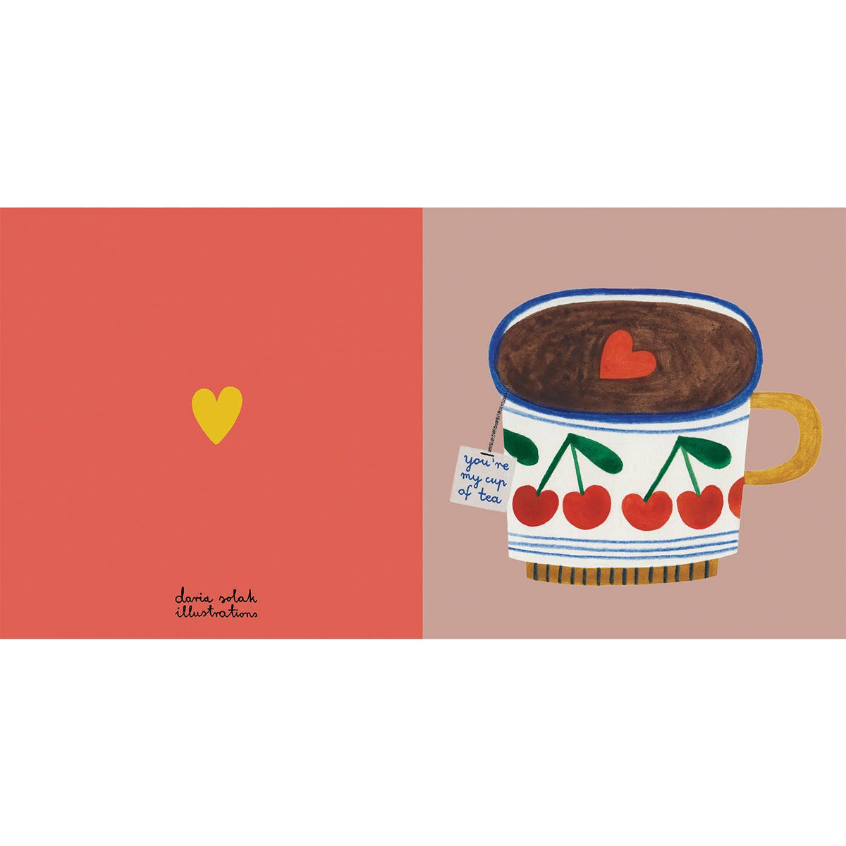 CUP OF TEA card - All Good Things