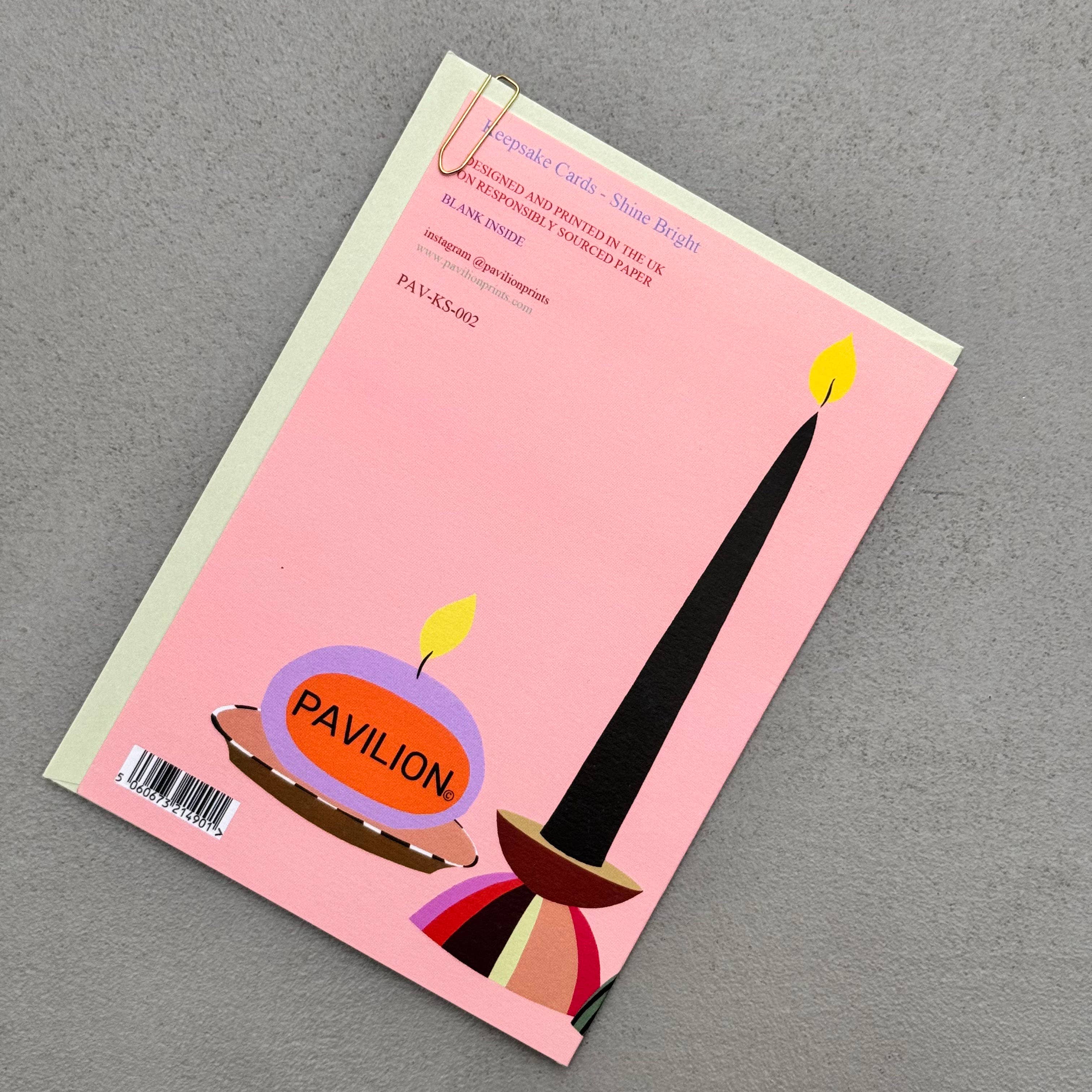 Candle Interiors Objet Special Day Birthday Card 