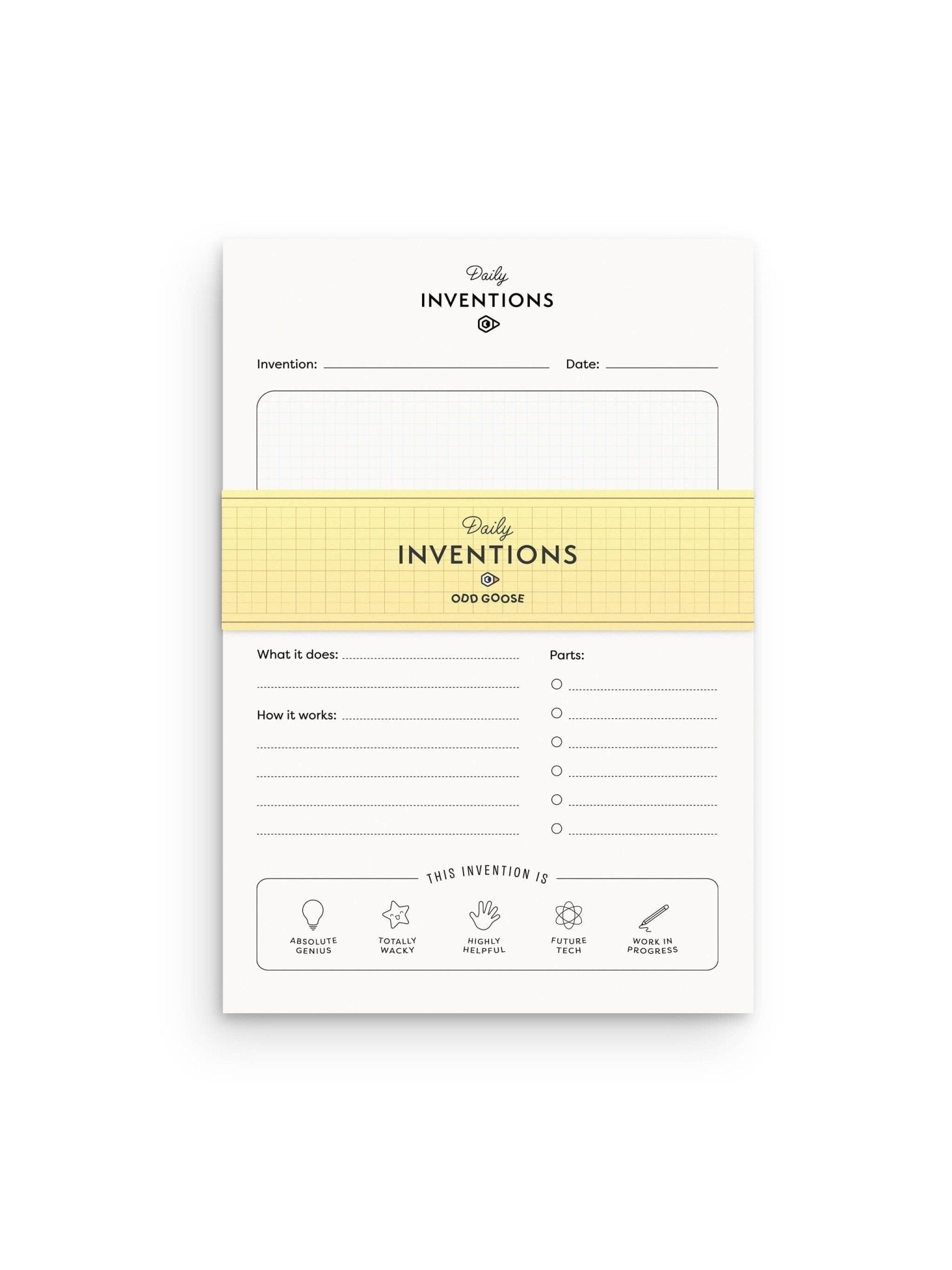 Daily Inventions Creative STEM Notepad - All Good Things