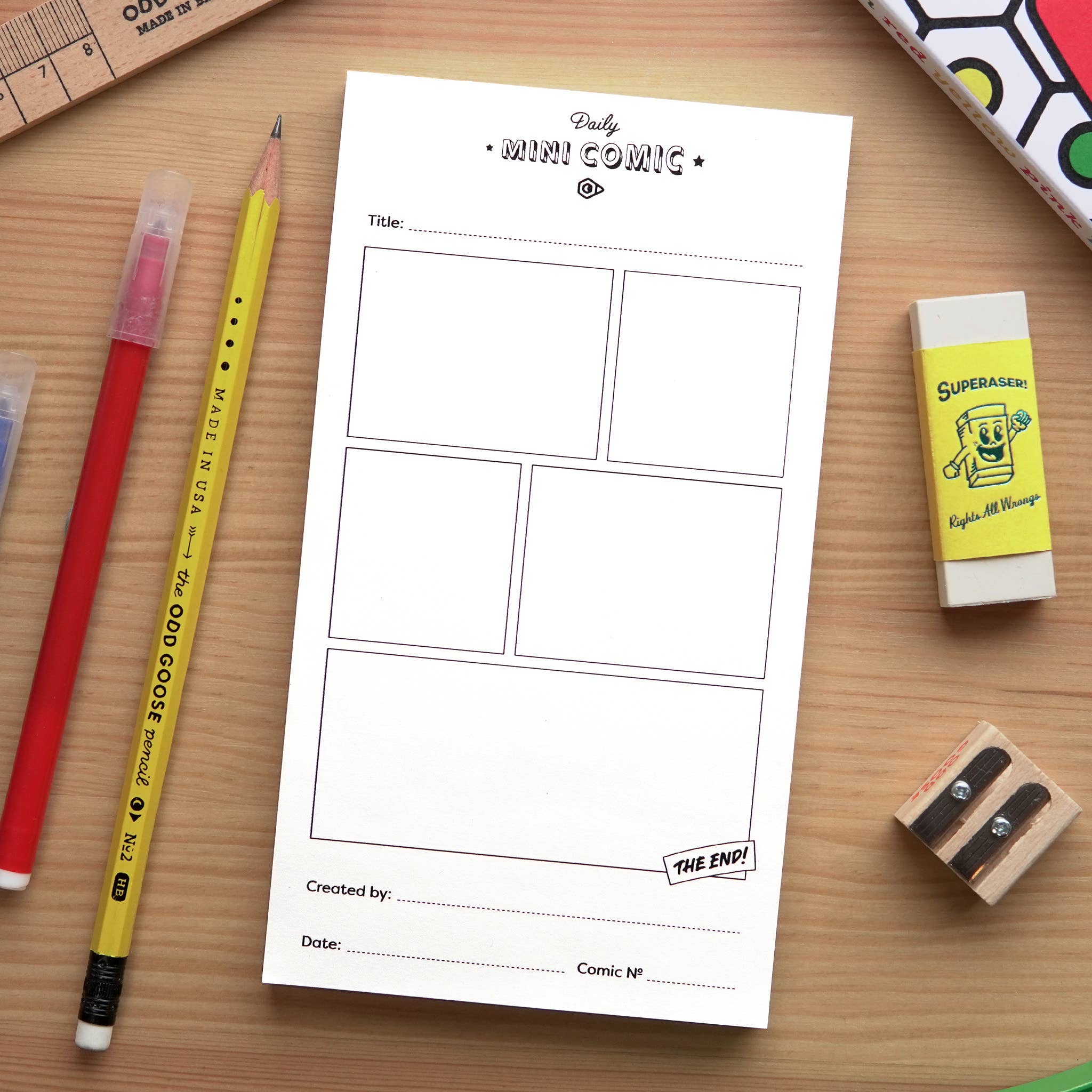 Daily Mini Comic Creative Drawing Notepad - All Good Things