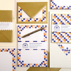 Geometric Notecard Set | Pack of 10