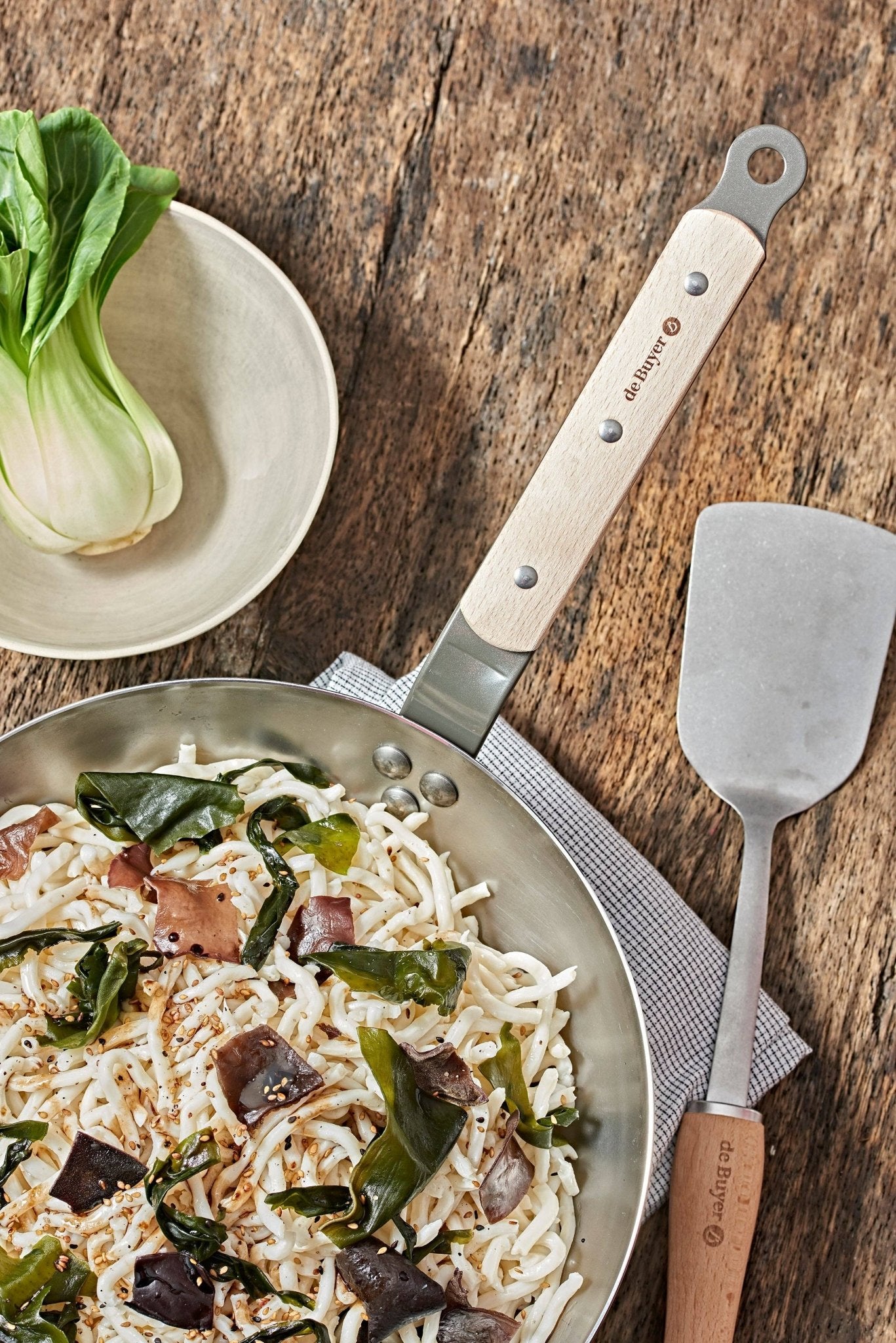 De Buyer B Bois 35cm Plain Spatula - All Good Things