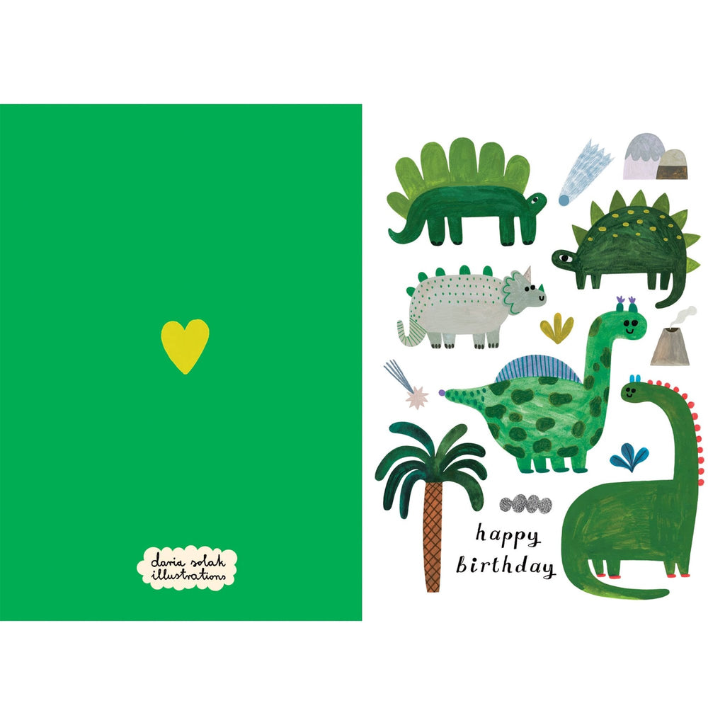DINOSAURS card - All Good Things