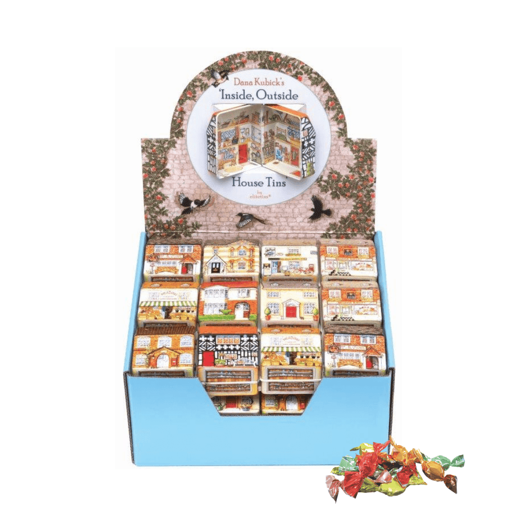 Dolls House Tin - 9 Asst - With Fruit Drops (36) - All Good Things